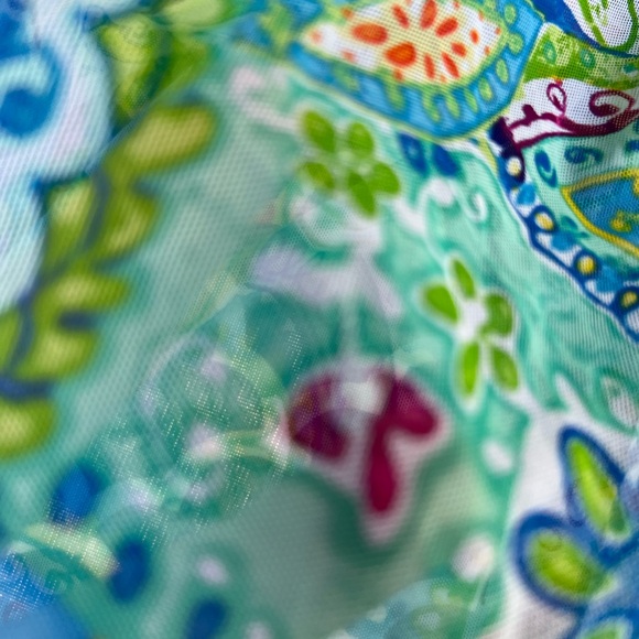 Women’s Ralph Lauren Paisley Swim Cover Up - Picture 5 of 6